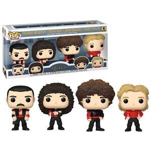 Radio Ga Ga (Queen) Funko Pop! Rocks 4-Pack